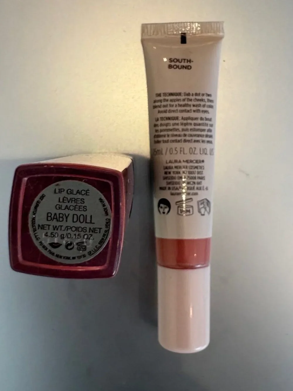 LAURA MERCIER Blush + Lip bundle (South Bound)